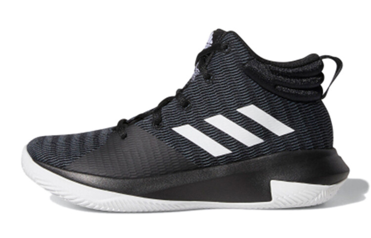 Баскетбольные кроссовки Pro Elevate Kids Kids Low-top Black/white Adidas