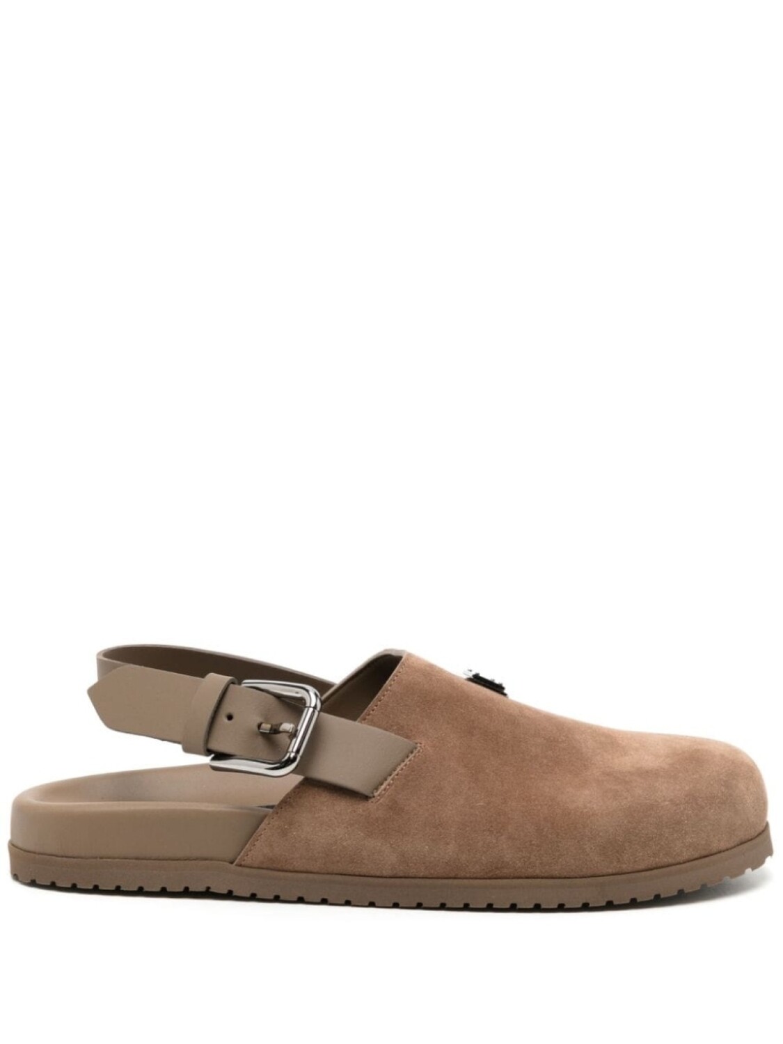

Dolce & Gabbana однотонные слиперы, коричневый