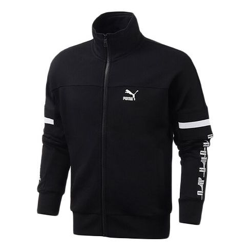 

Куртка tops xtg jacket tr knit black Puma, черный