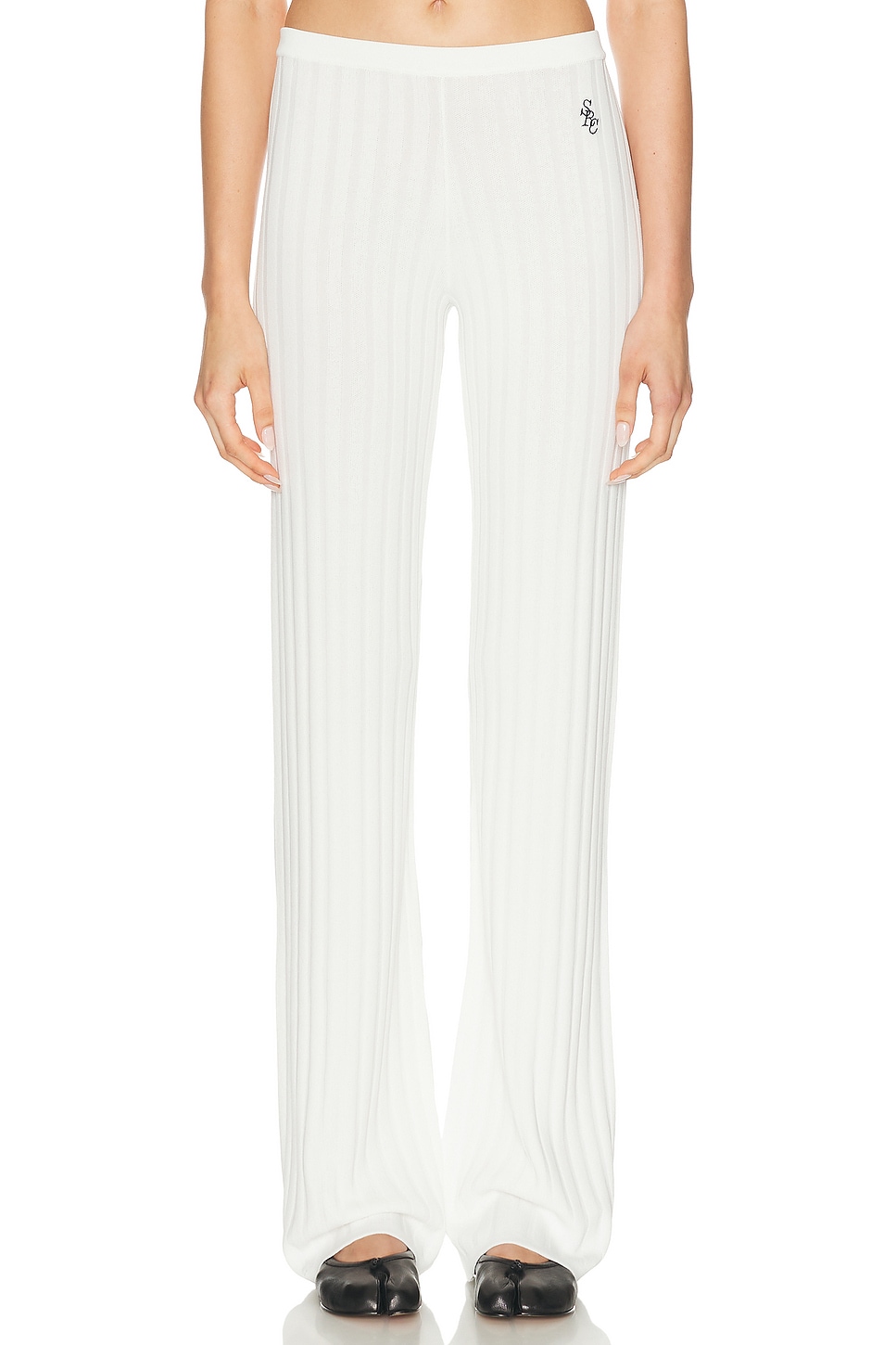 

SRC Брюки с рельефом Sporty & Rich, Ecru