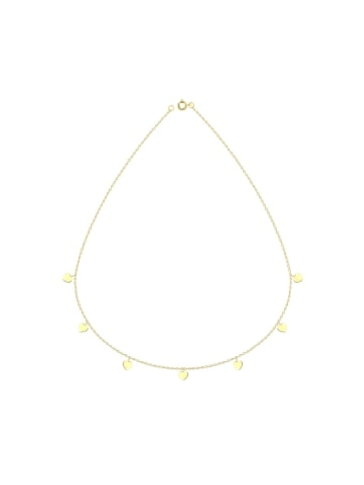 

Alexander York Подвеска в виде сердца золотистого цвета, изготовленная из серебра 925 пробы