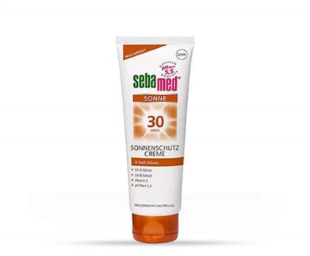 Солнцезащитный крем для лица SPF 30 от Sebamed, 75 мл Sebamed
