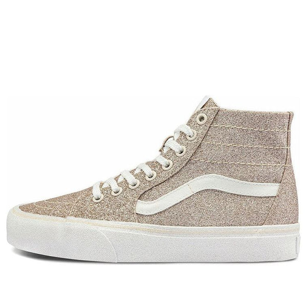 

Кроссовки sk8-hi tapered blingbling 'brown white' Vans, коричневый
