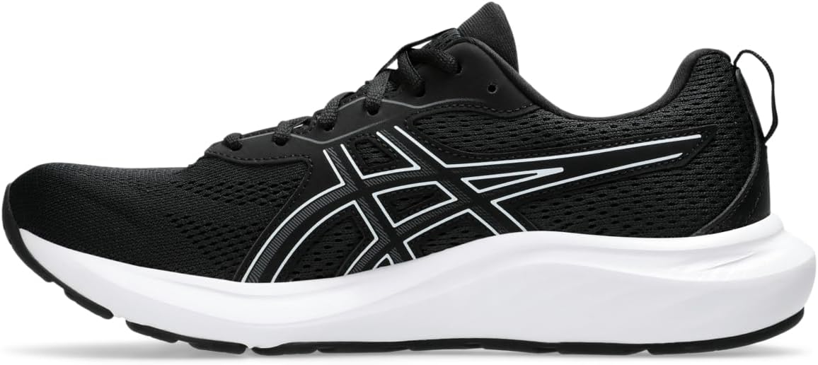 Мужские кроссовки для бега Asics Gel-Contend 9, белый/черный — фото 4