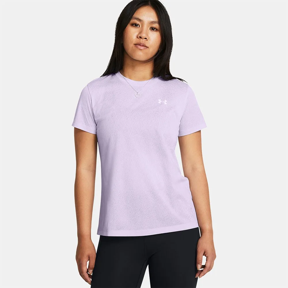 

Футболка Under Armour Tech Riddle C-Neck, фиолетовый