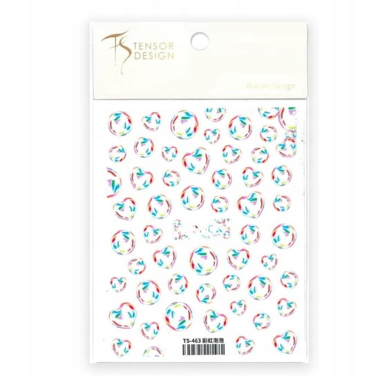 Тонкие самоклеящиеся наклейки для ногтей Nail Art Design №TS-463, AllePaznokcie — фото 2