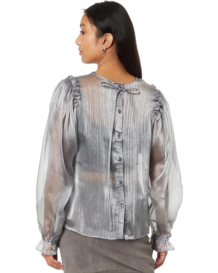 

Топ Free People Freya Frost Top, серебряный