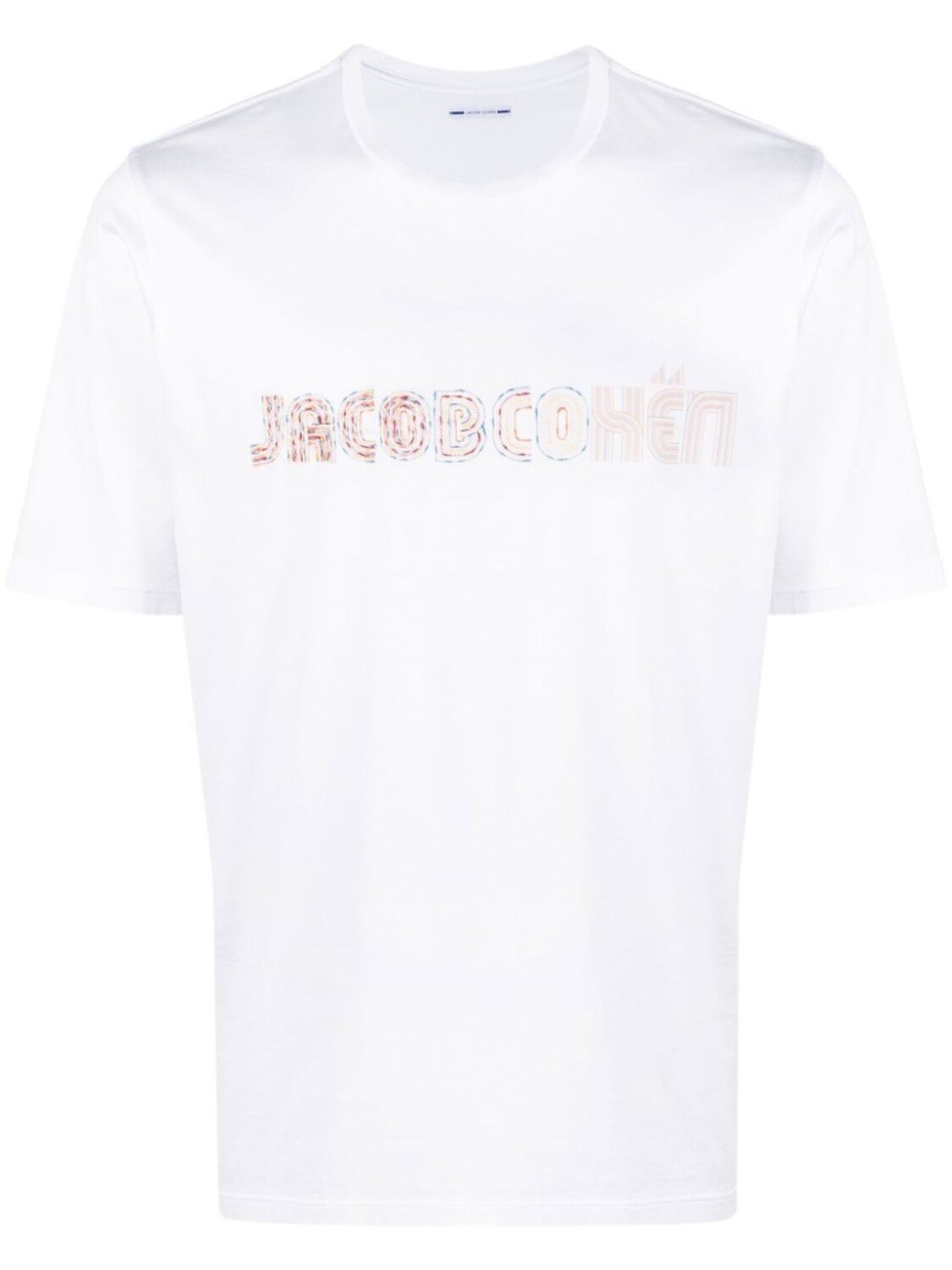 

Jacob Cohën футболка с логотипом, белый