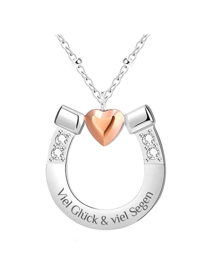 

Himmelsflüsterer Колье в виде подковы - Цвет: двухцветный