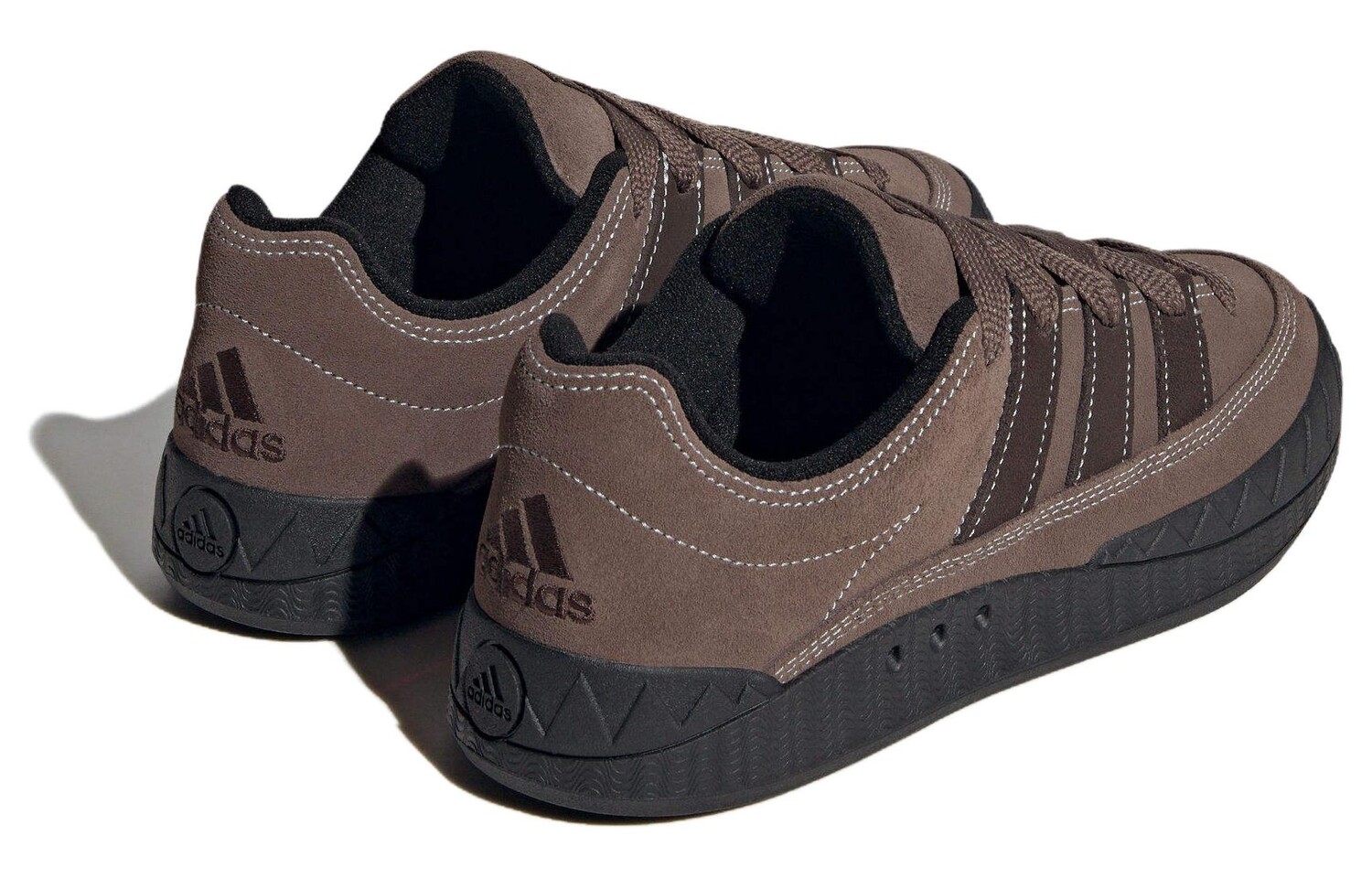 adidas originals Женские кроссовки adidas Adimatic Earth Strata, Темно коричневый — фото 3