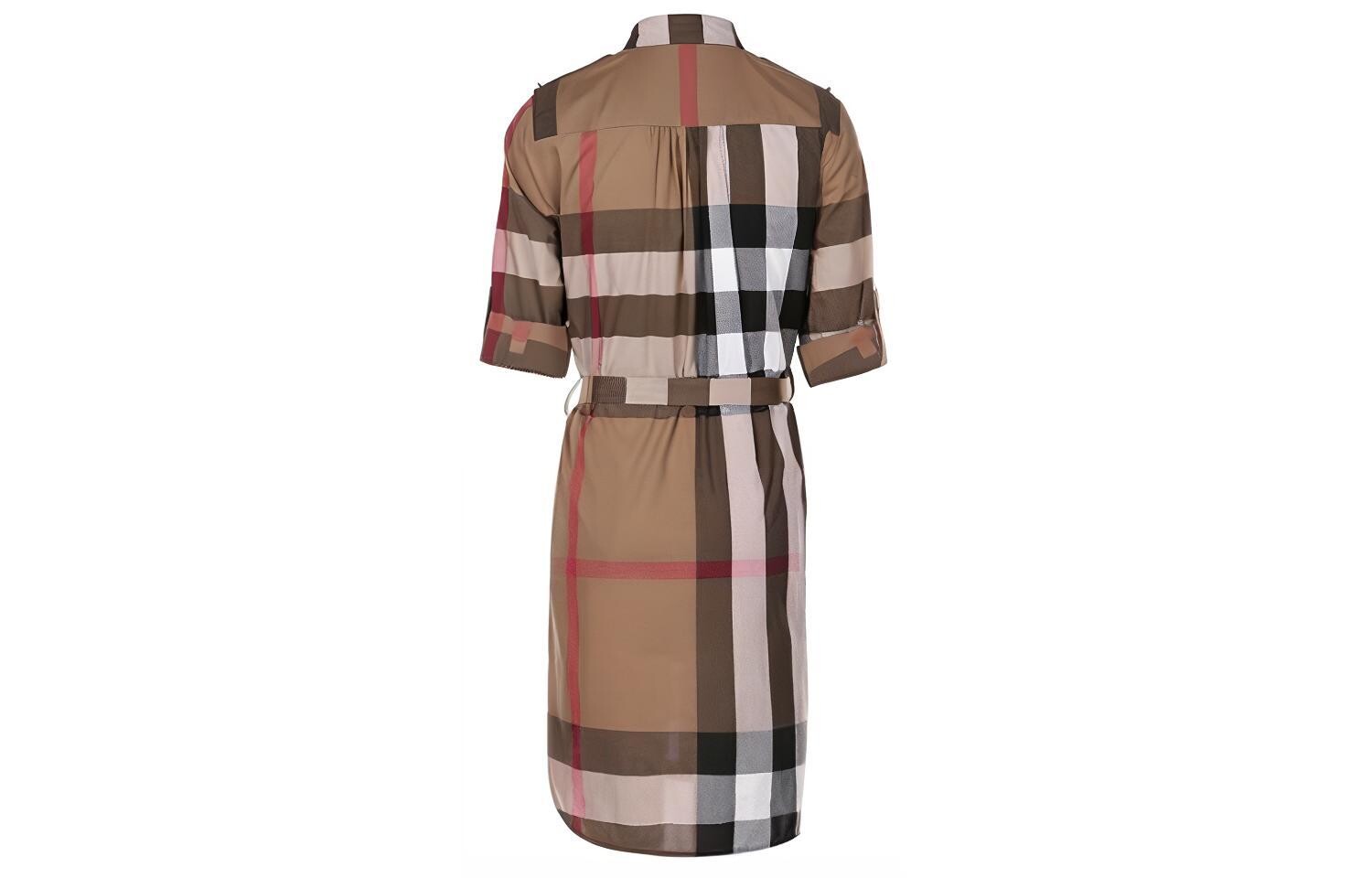 Burberry Женская одежда Платье-шорты, архивный бежевый — фото 2