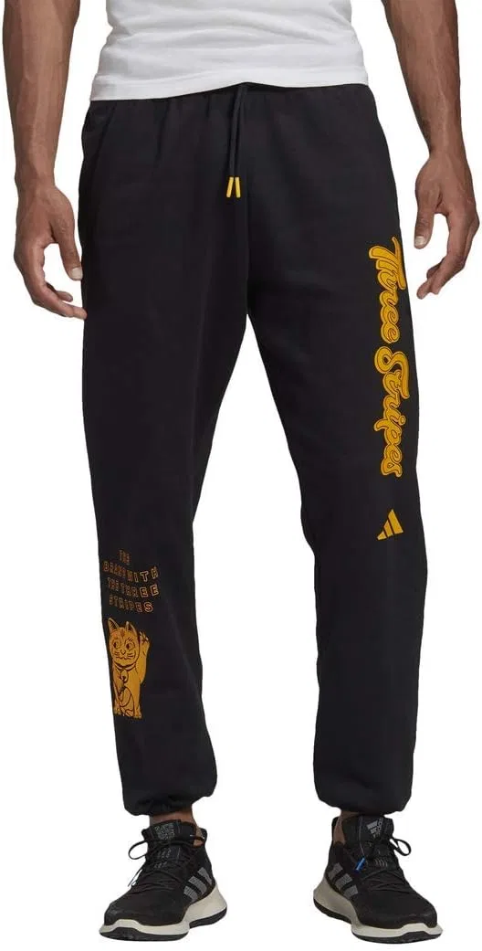 Мужские флисовые спортивные штаны adidas Bascat