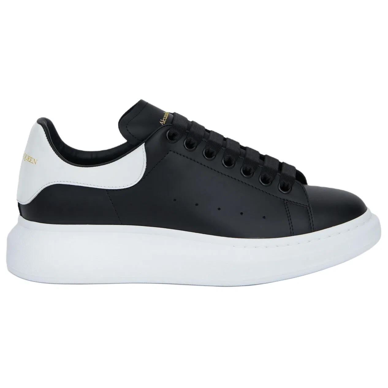 Кеды из натуральной кожи Alexander McQueen Original Shoe Box Included черные — фото 2