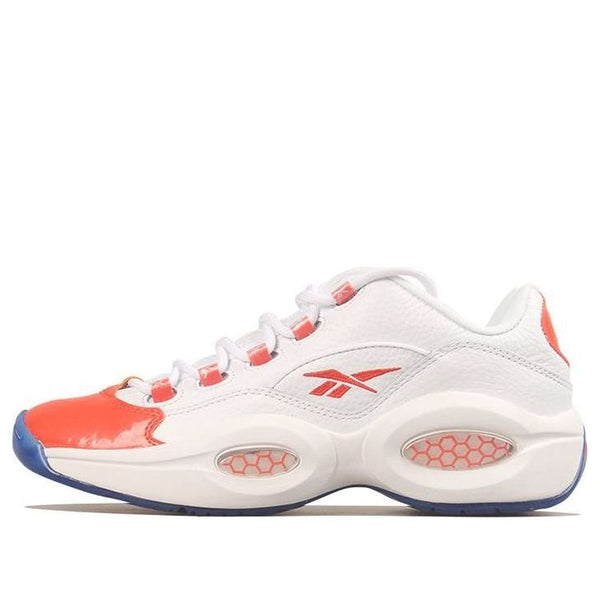 

Кроссовки question low patent 'vivid orange' Reebok, оранжевый