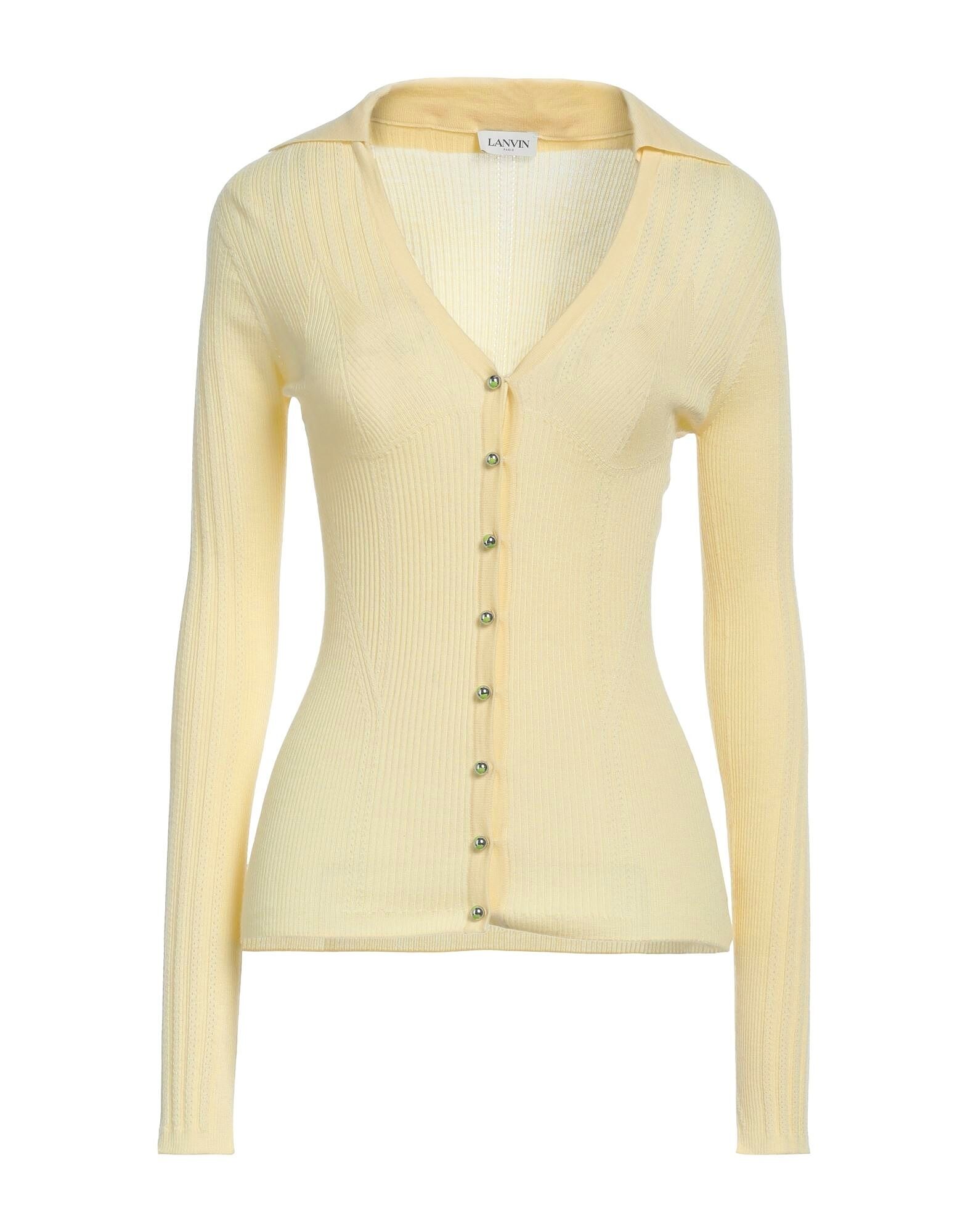

Кардиган Lanvin, пастельно-желтый