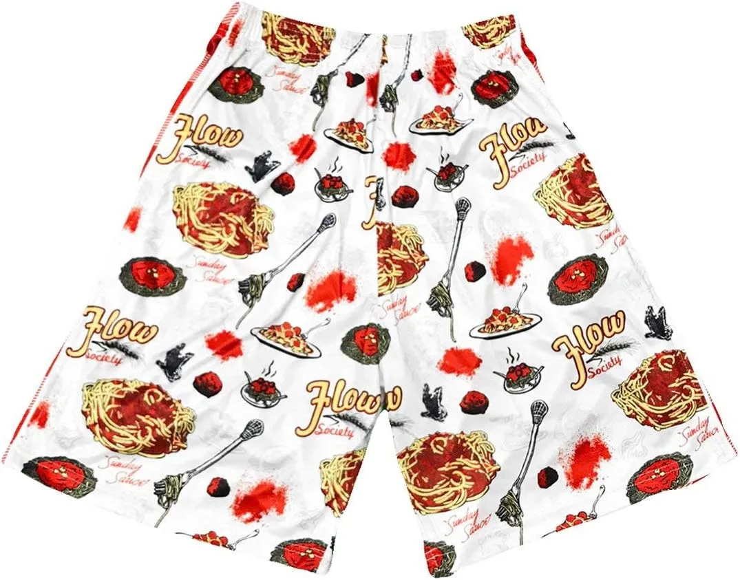 

Flow Society мужские шорты Spaghetti & Meatballs Attack