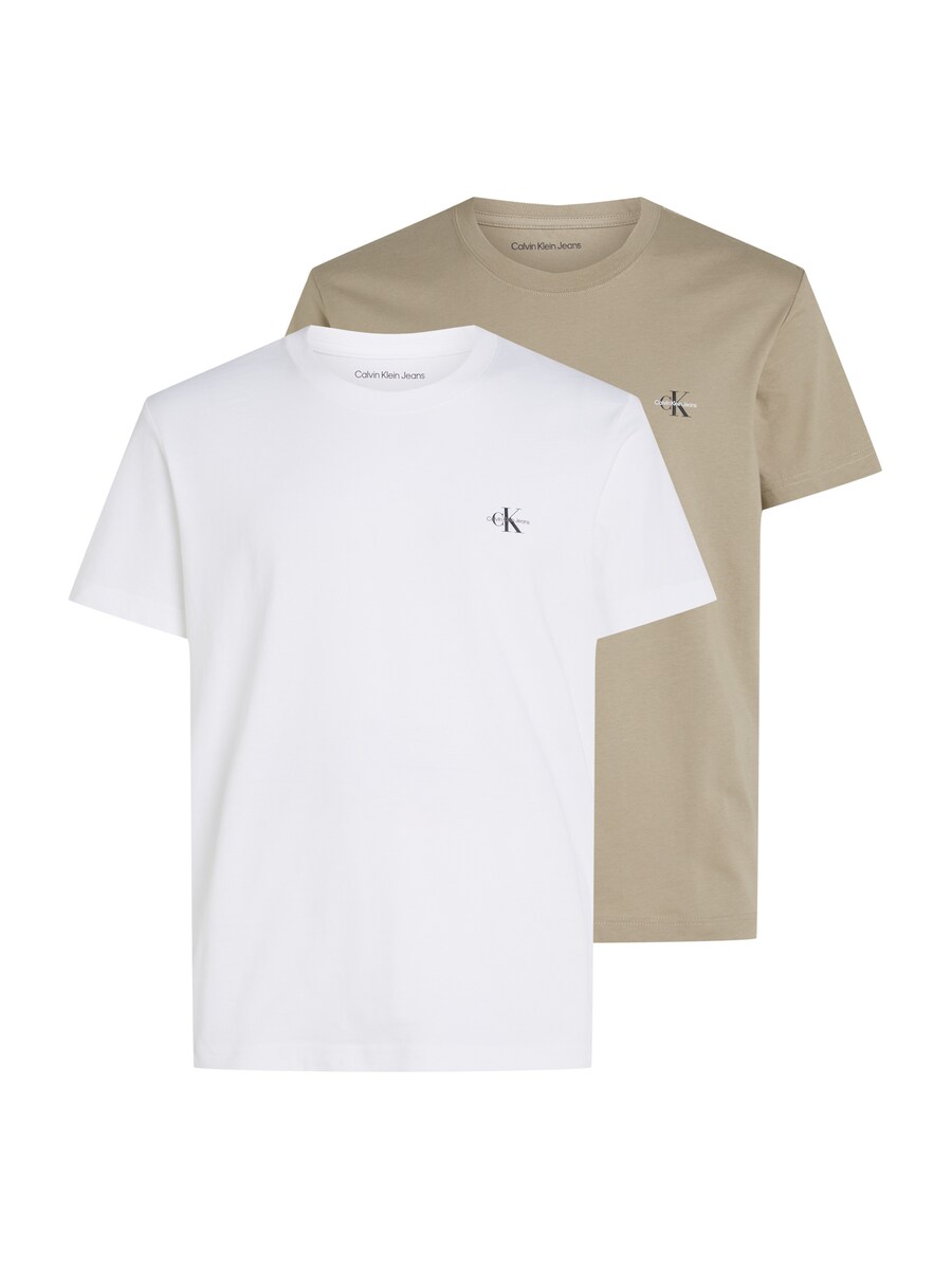 

Рубашка Calvin Klein Jeans 2 PACK MONOGRAM T-SHIRT, белый