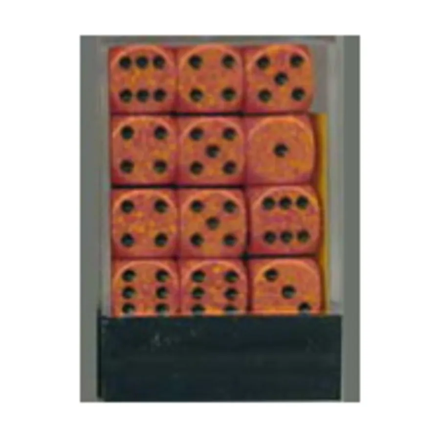 

d6 12мм Огонь (36), Dice - Speckled - d6 12mm (Chessex)