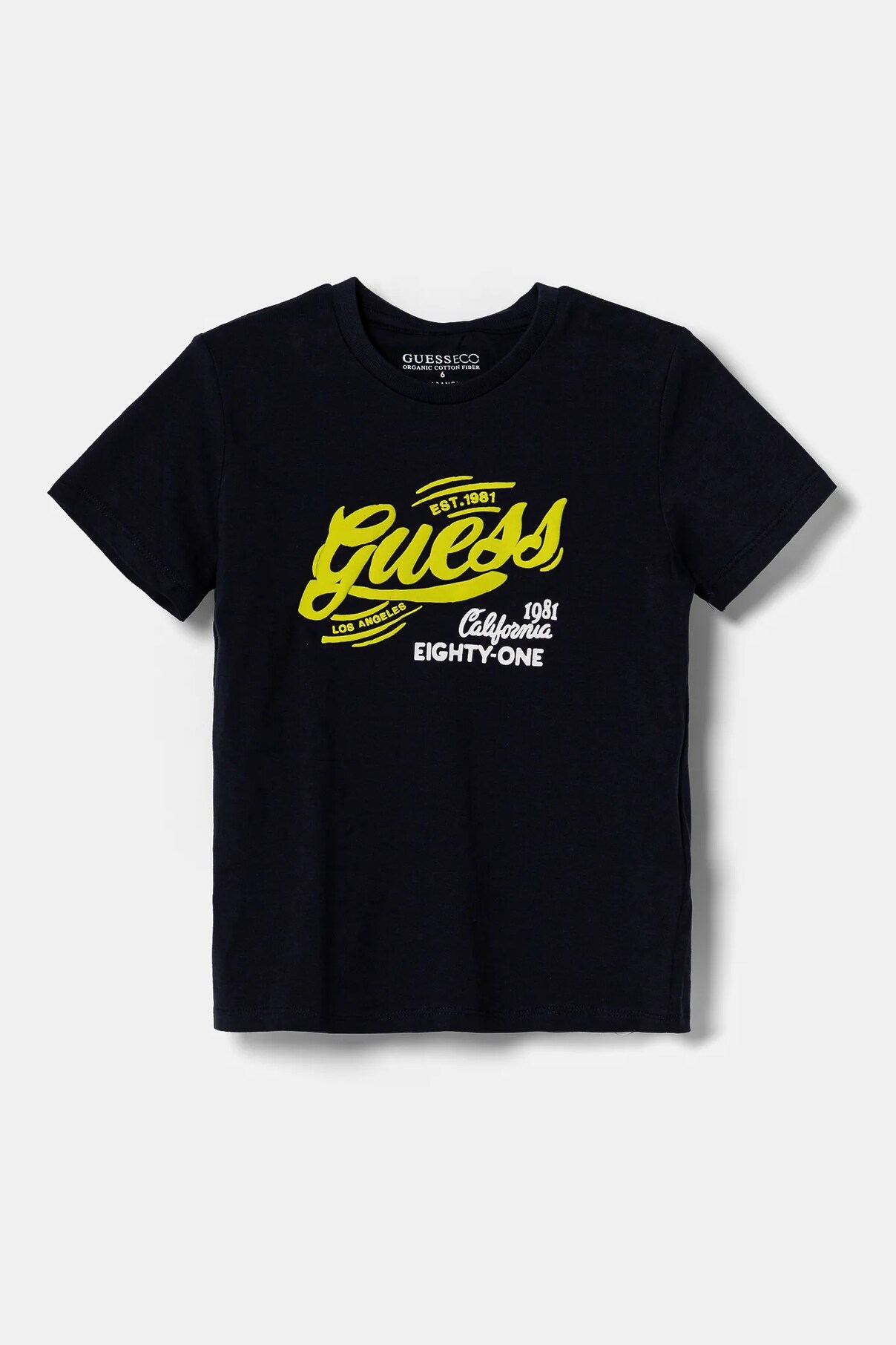 

Футболка из хлопка для детей Guess, темно-синий