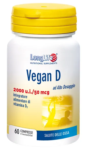 

LongLife Vegan D Bone Добавка, 60 таблеток Long Life