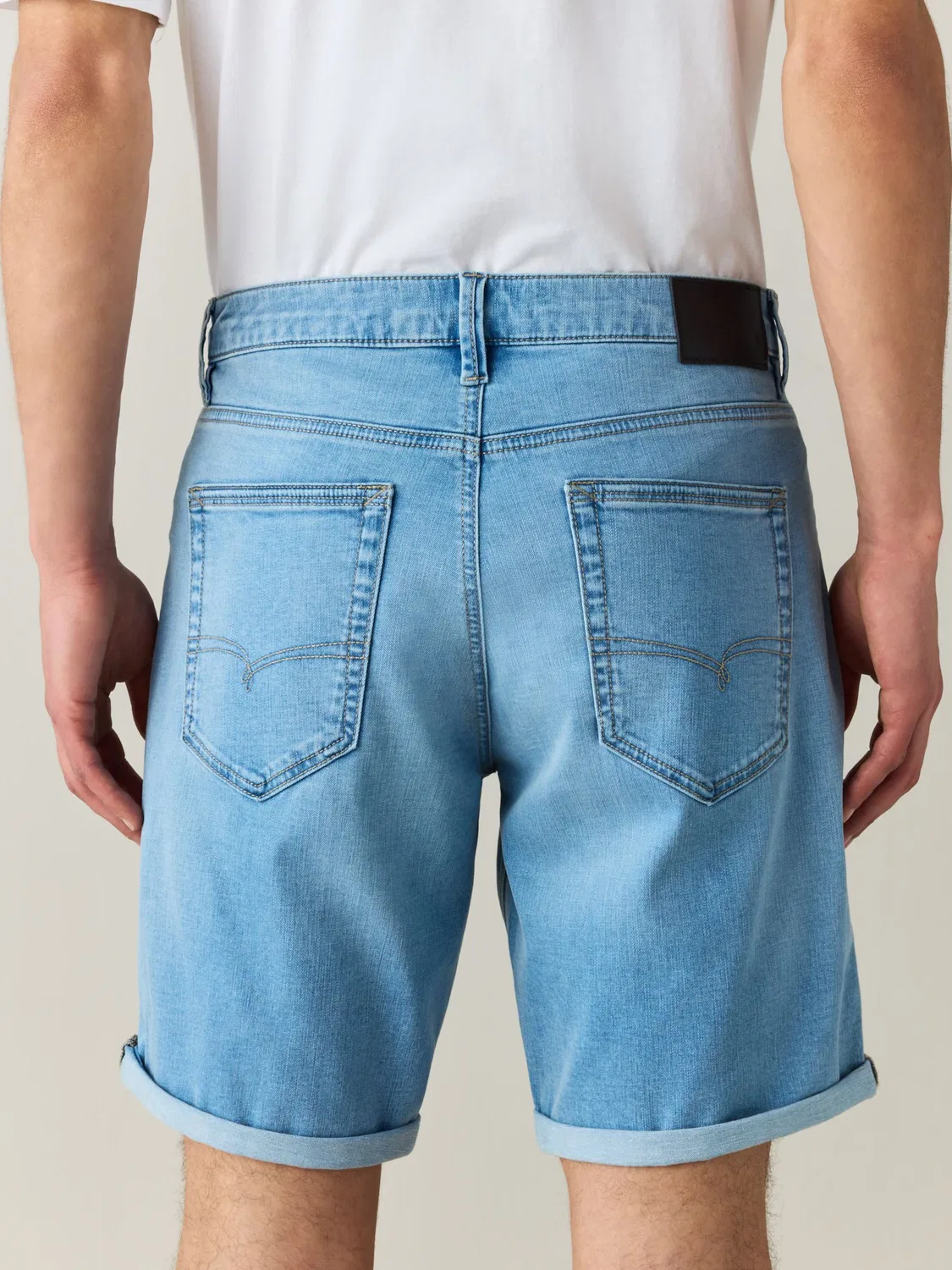 Джинсы Next Regular Jeans Motion Flex светло-голубого цвета — фото 2