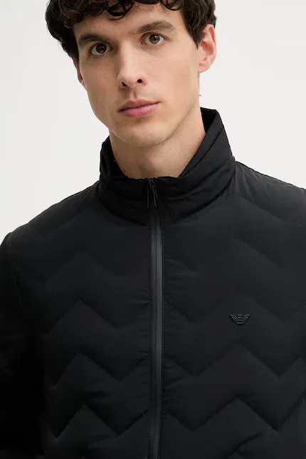 Куртка пуховая Emporio Armani, черный — фото 4