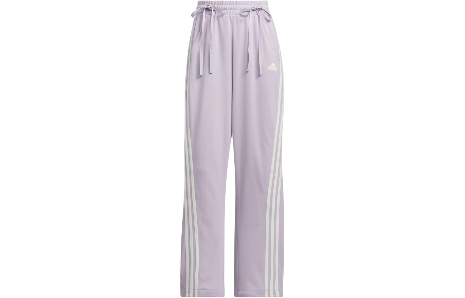 

Adidas Женские трикотажные спортивные штаны, Серебряный/Фиолетовый