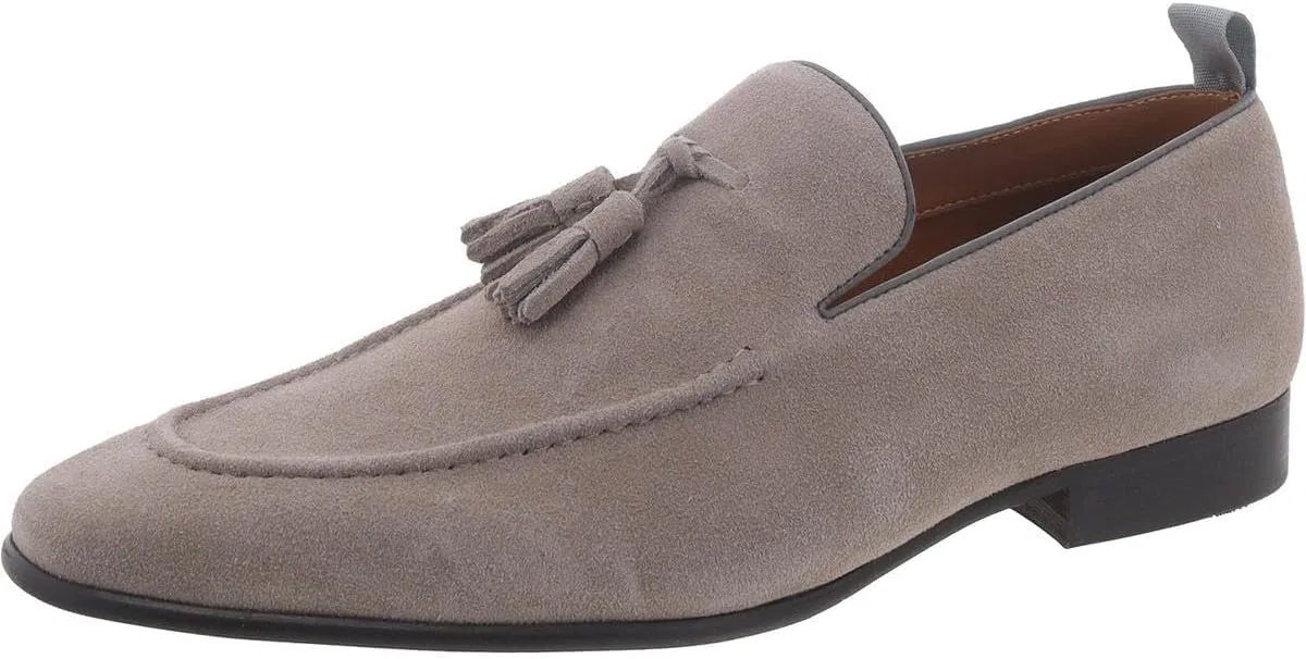 Мужские лоферы Steve Madden, серый замшевый