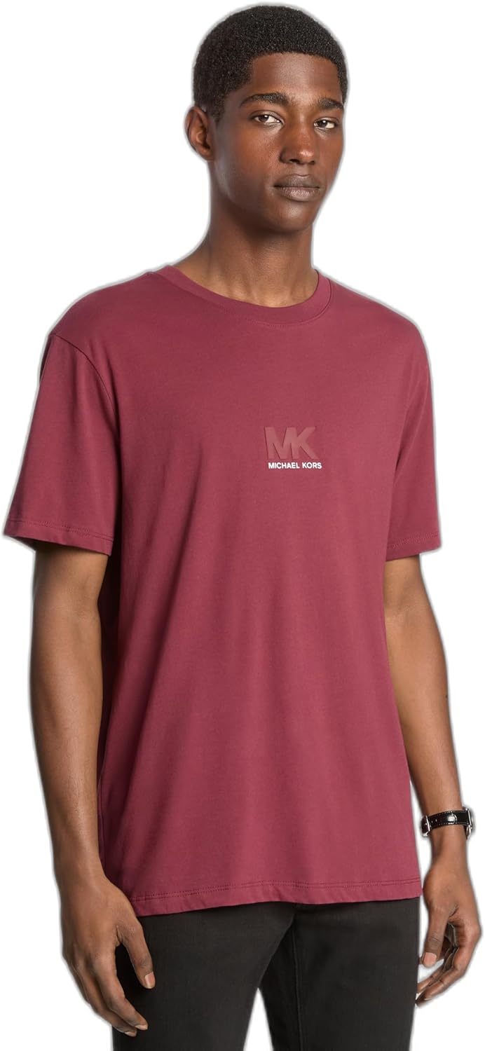 

Мужская футболка Michael Kors MK Signature с логотипом Box, Oxblood, Бежевый, Мужская футболка Michael Kors MK Signature с логотипом Box, Oxblood