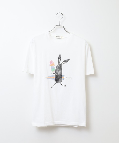 

Футболка с коротким рукавом, принт SHABBY, унисекс, бренд FUNALIVE, белый