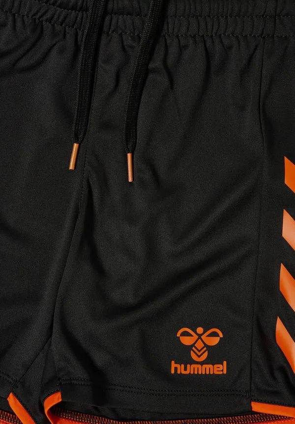 Спортивные штаны hmlcore 2.0 Hummel, Black Orange Tiger — фото 3