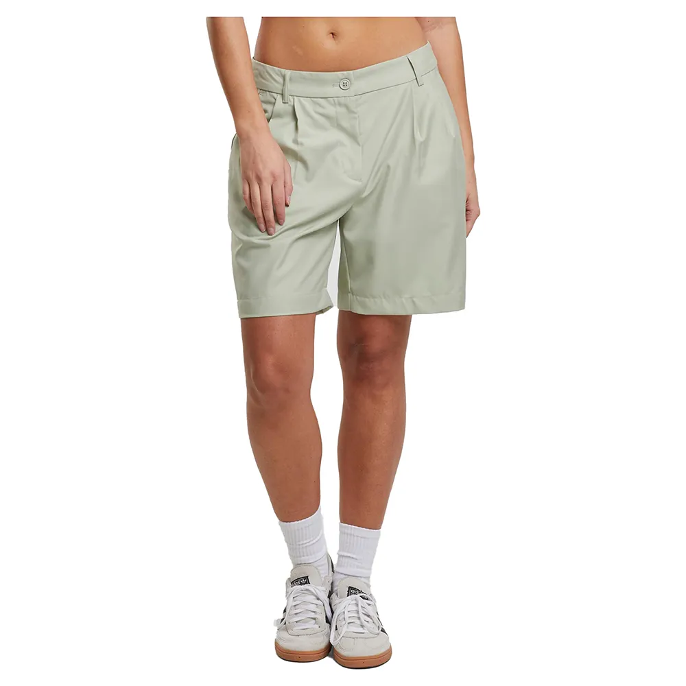 

Брюки Urban Classics Pleated 3/4, зеленый
