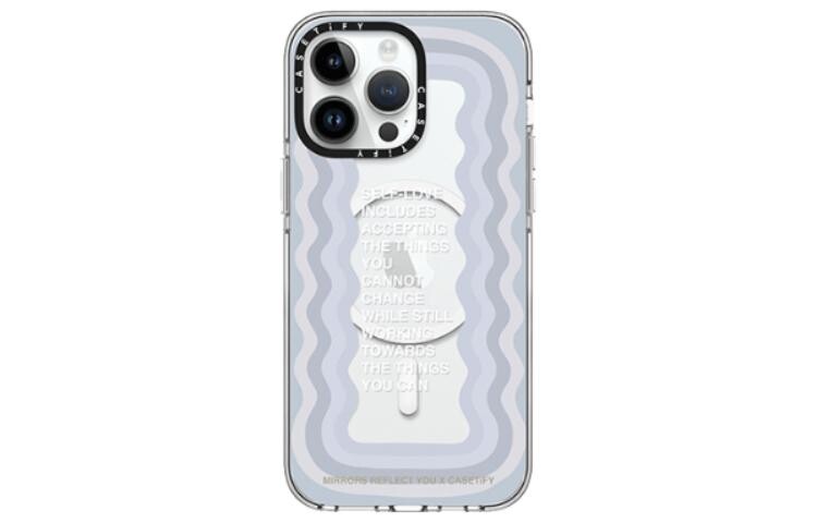 

CASETIFY Чехол для телефона, Transparent shell MagSafe