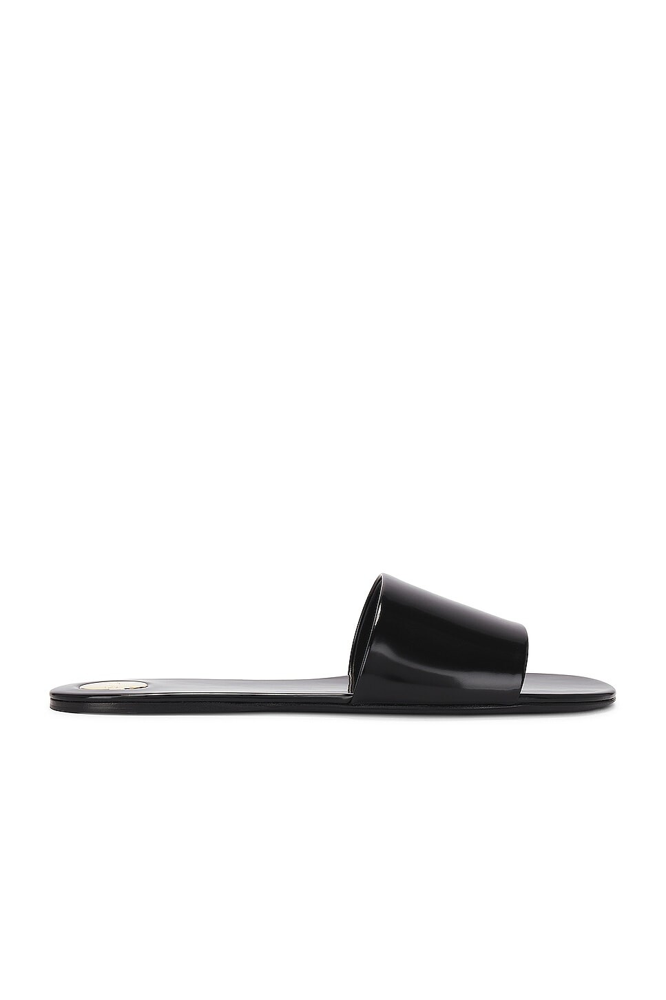 

Слайды женские Carlyle Flat Slide Saint Laurent, цвет Noir