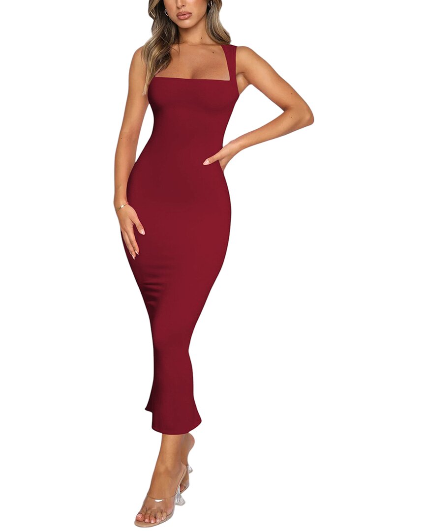 

Платье макси от Linda Charm, красный
