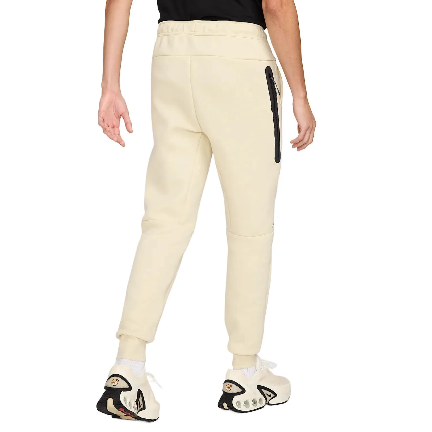 Спортивные брюки Nike Tech Fleece Joggers Light Khaki/Black — фото 3