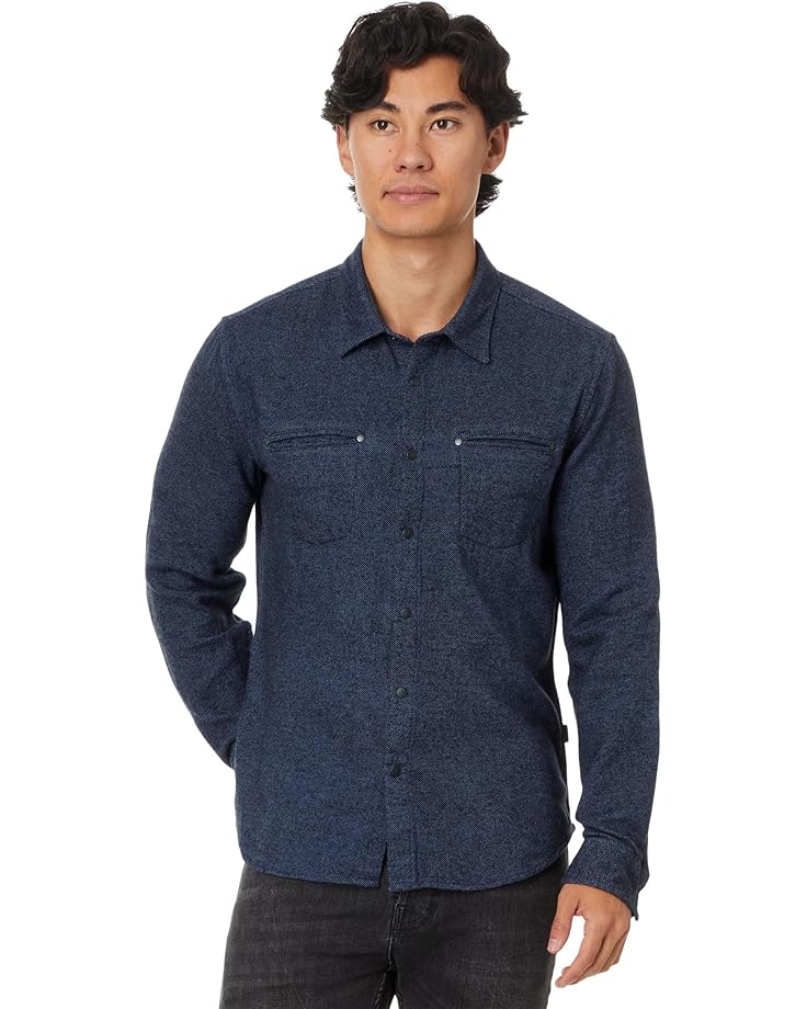 

Рубашка John Varvatos Dario Shirt W976W24, цвет Cobalt