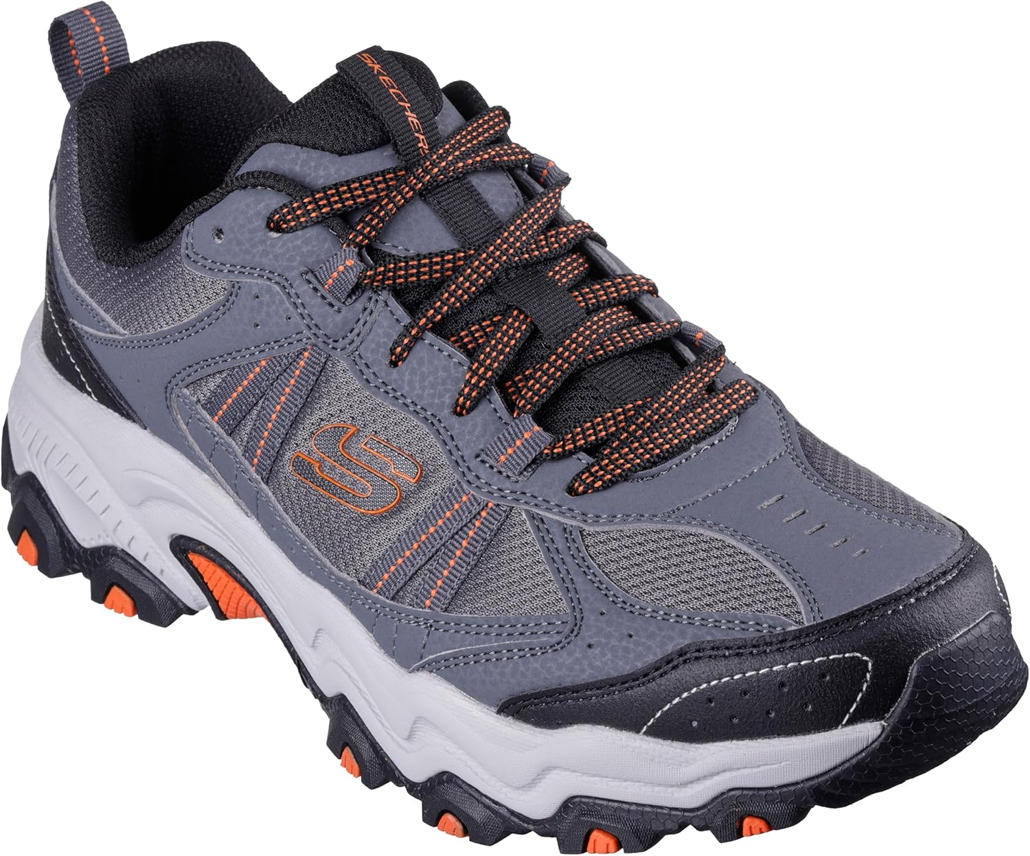 Мужские кроссовки Skechers Stamina Upper Stitch, серый — фото 4