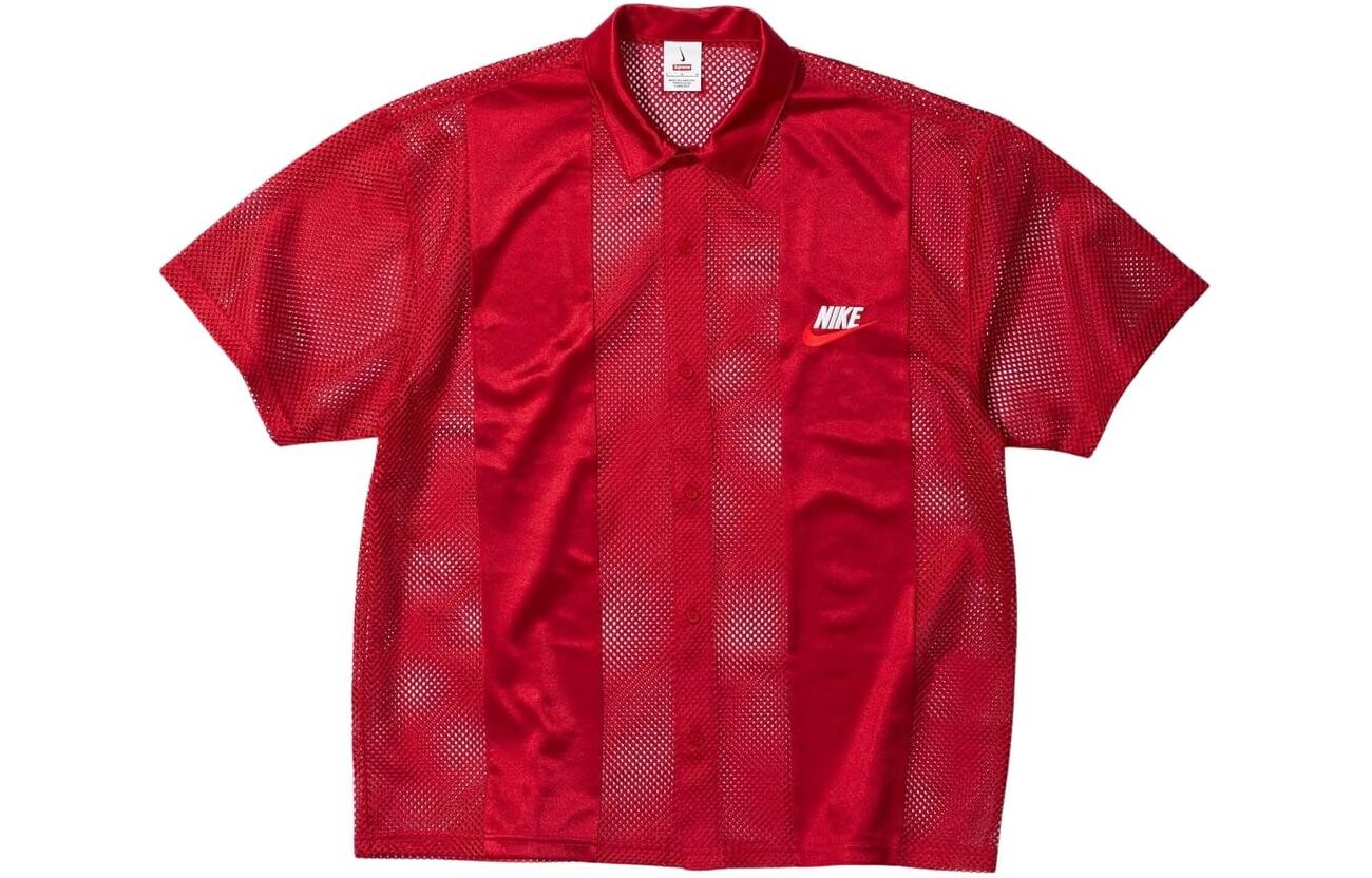 Футболка Supreme Nike Mesh, черный — фото 3