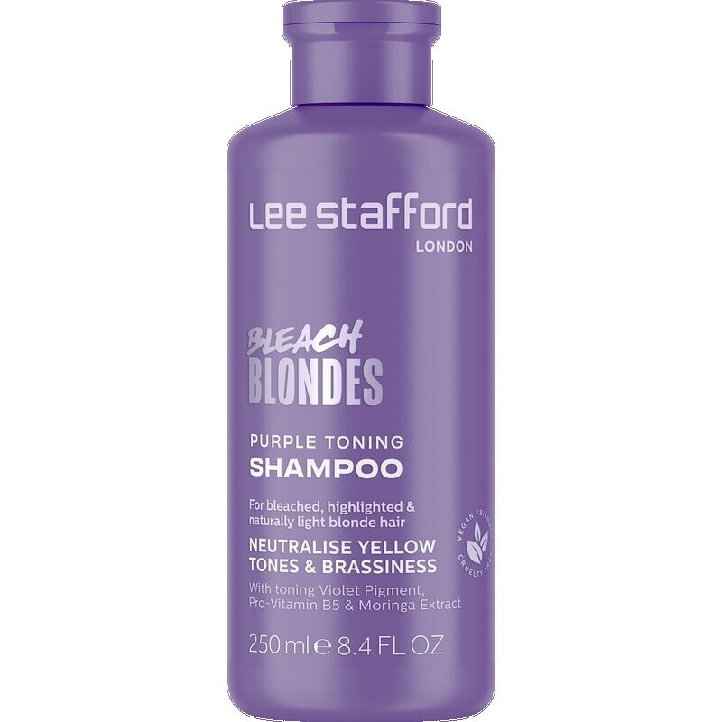 

Bleach Blonde Purple Тонизирующий шампунь Lee Stafford, 250 ml