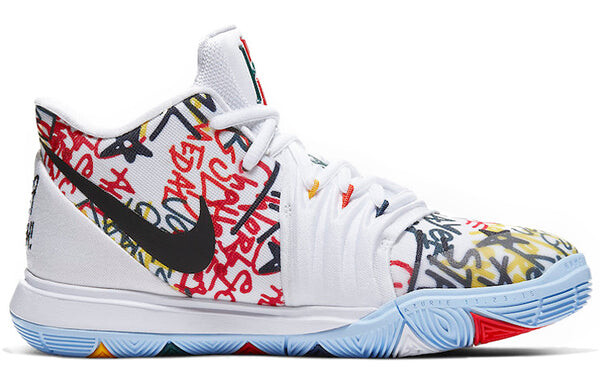 Кроссовки sue bird x kyrie 5 Nike, белый — фото 2