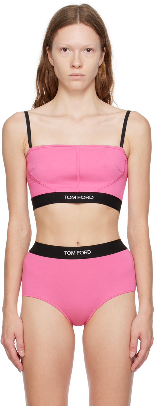

TO FORD Розовый фирменный топ TOM FORD