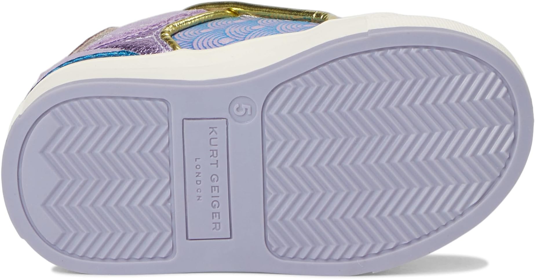 Кроссовки Kurt Geiger London Kids  Mini Southbank, Lilac — фото 3
