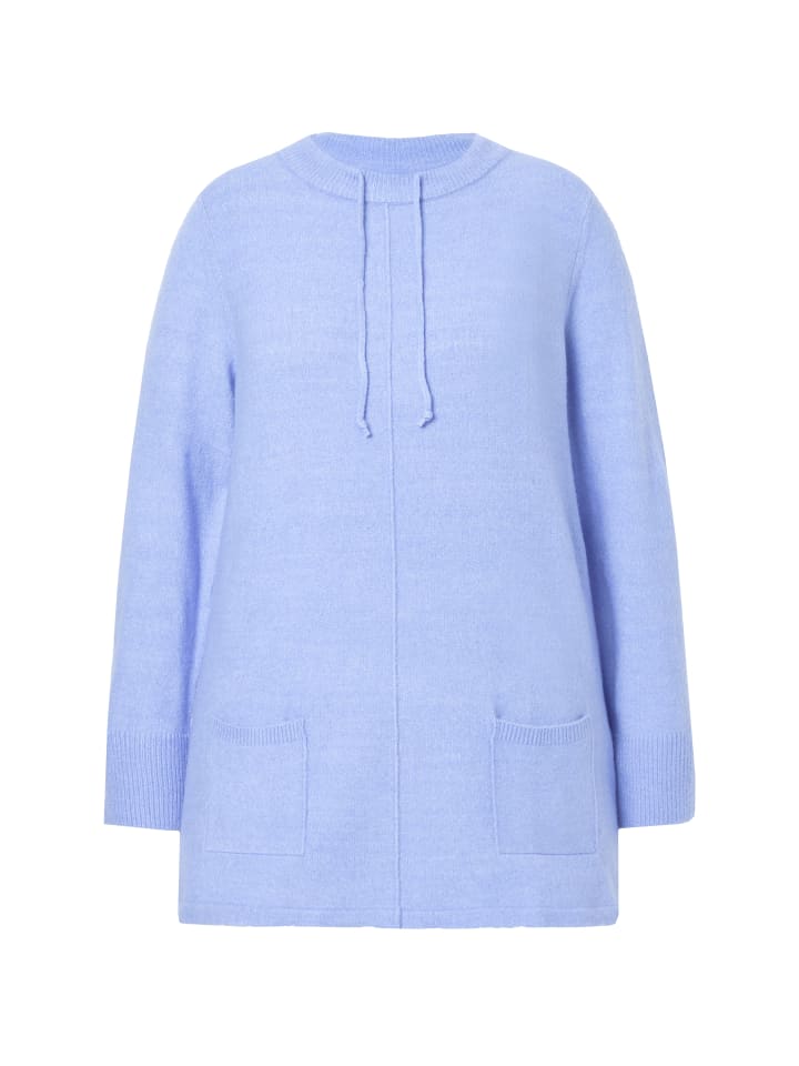 

Пуловер Ulla Popken Pullover, цвет himmelblau