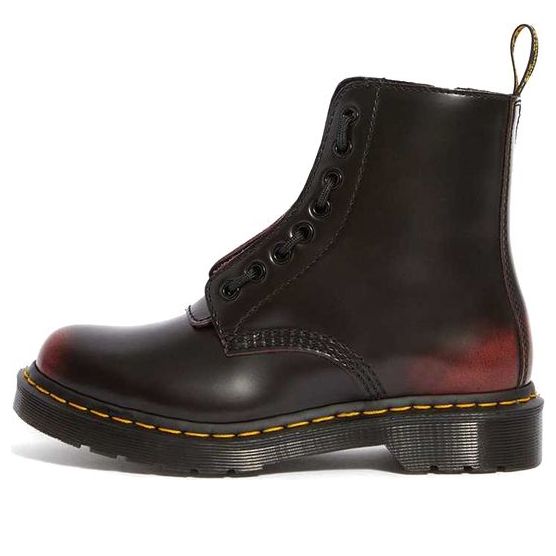 Ботинки Dr. Martens 1460 Pascal Front Zip, красный