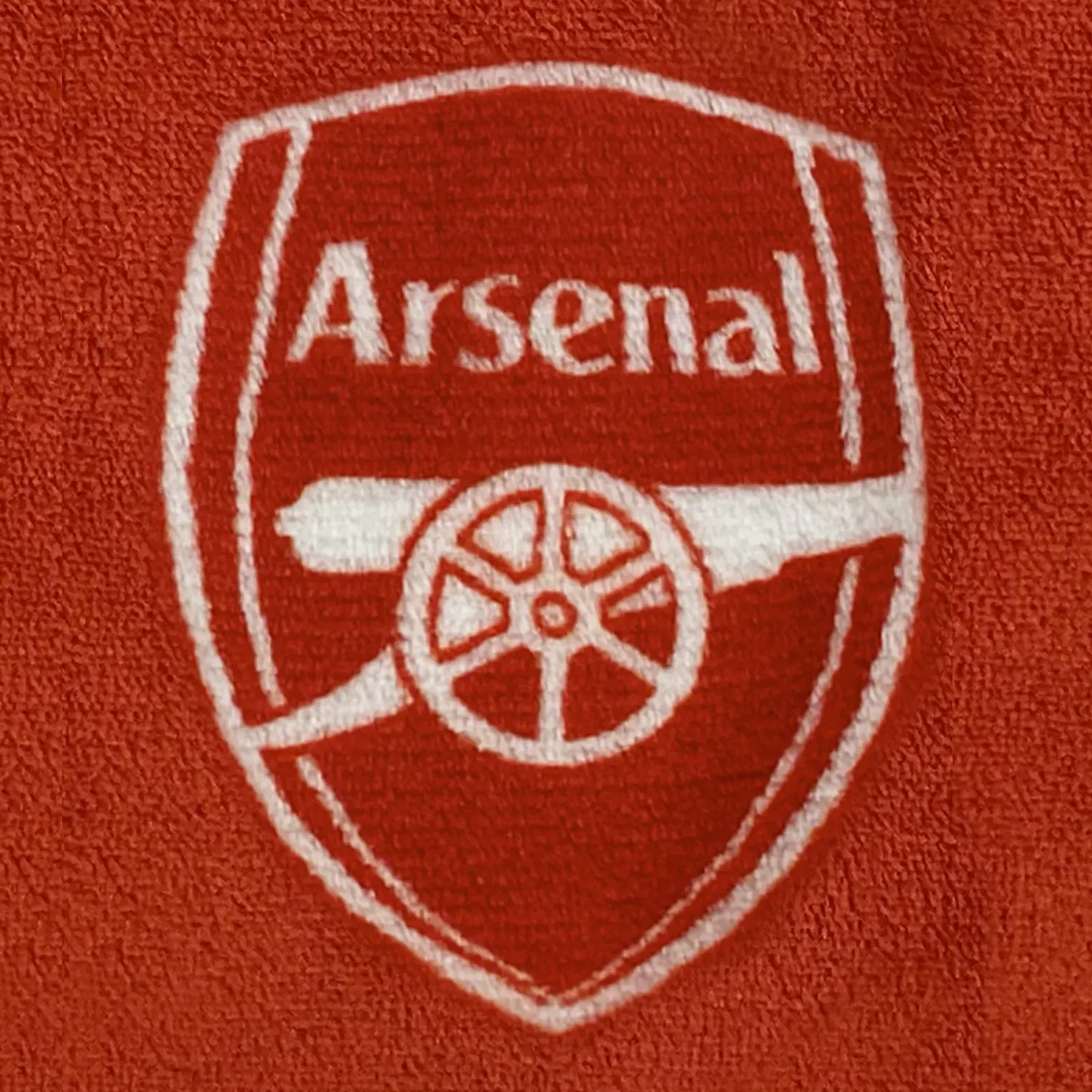 Детский флисовый комбинезон Arsenal FC, красный — фото 4