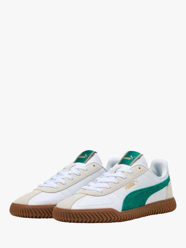 Club Kayzer замшевые кроссовки на шнуровке PUMA, White/Multi — фото 2