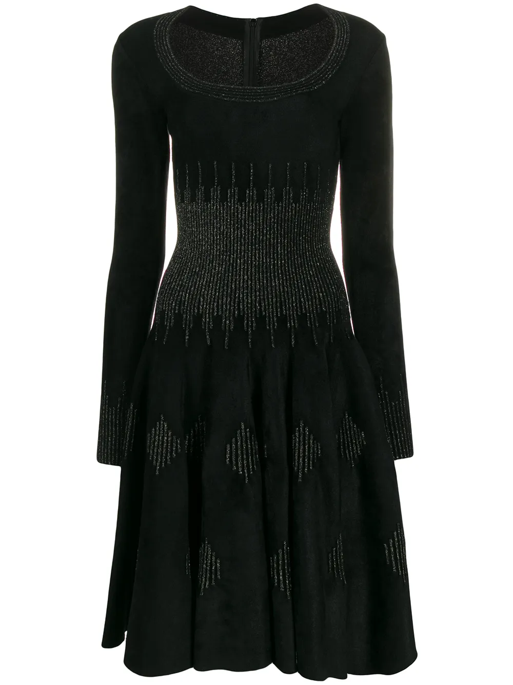 

Платье миди Alaïa, черный