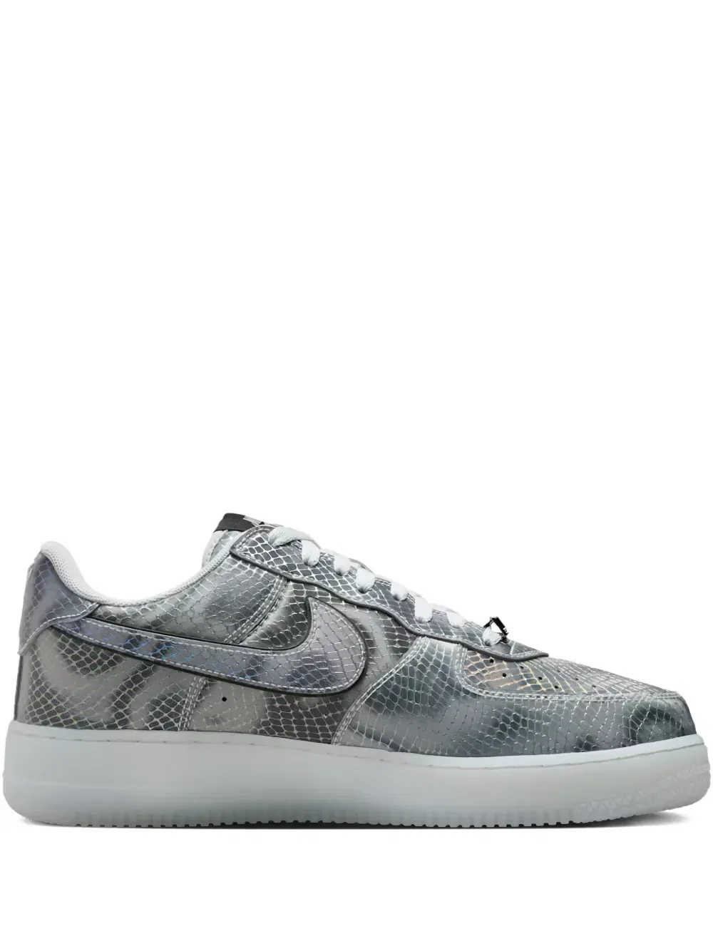 Кроссовки Air Force 1 с линзовидной отделкой на шнуровке Nike, серый