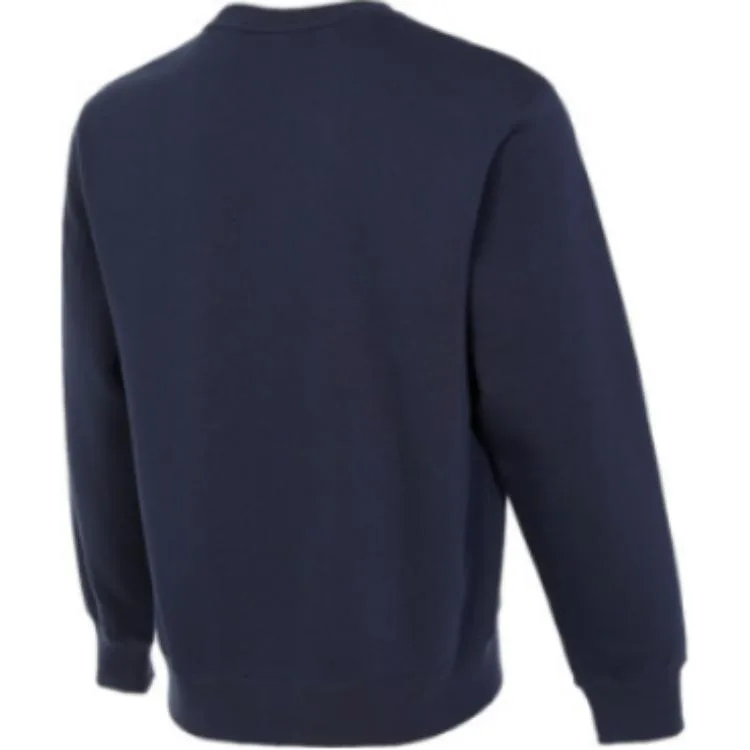 Nike Толстовка Club Fleece мужская темно-синяя — фото 4